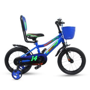 14 WHIZ SS Kids Bicycle Blue - Sturdy 14" Starter Bike for Kids