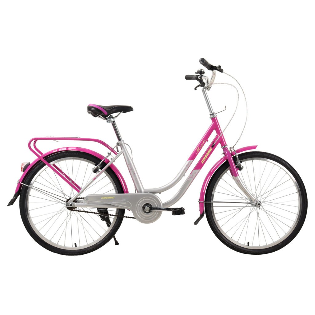 Stylish and Comfortable 24 MAPLE Cosmic Ladies Bicycle for Female Riders